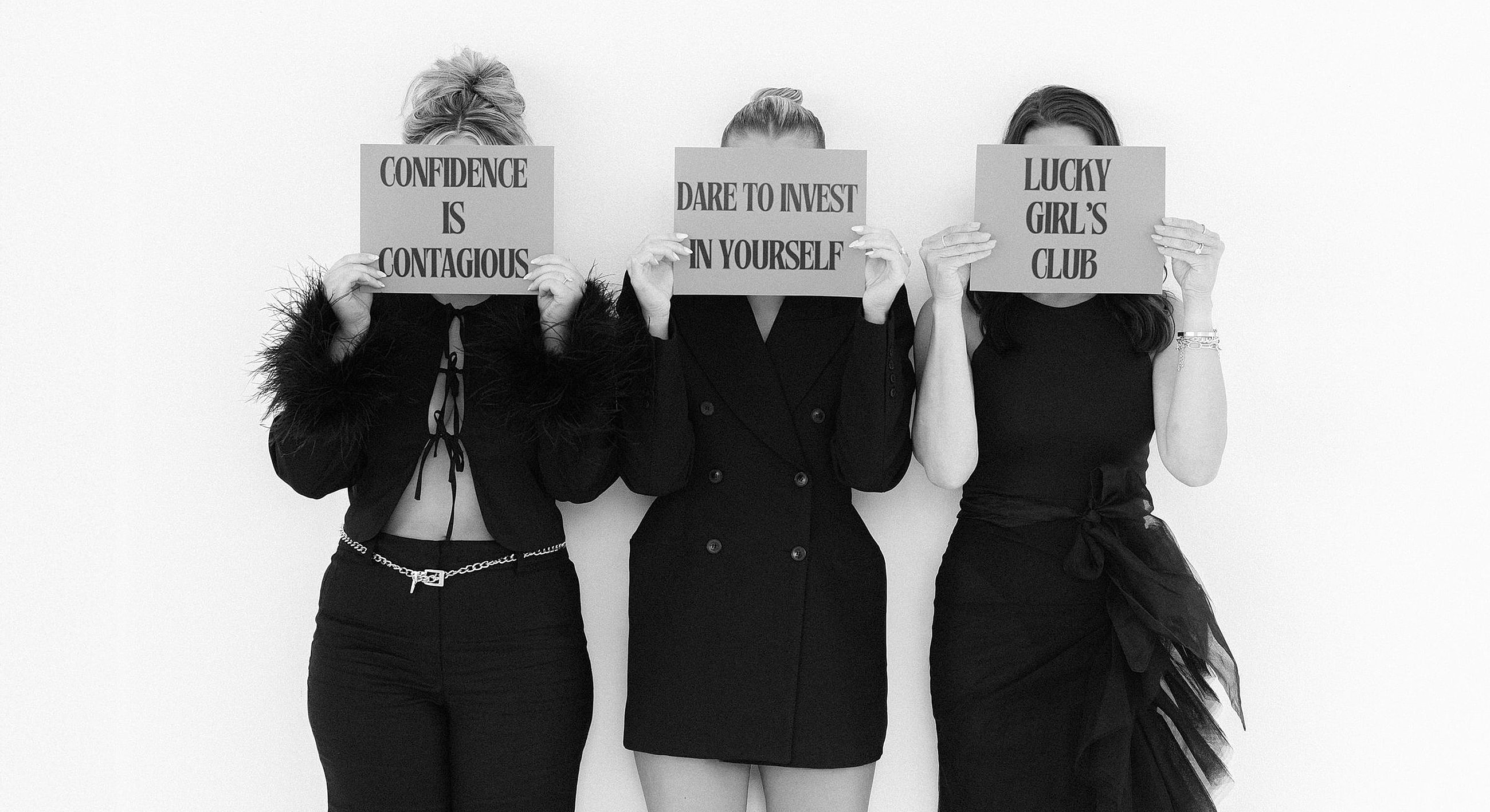 St. Louis Medspa models promoting confidence and self-investment together.